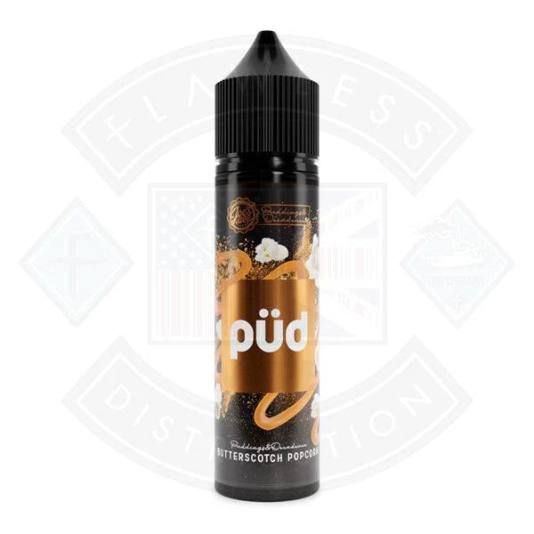 PUD Pudding & Decadence Butterscotch Popcorn 0mg 50ml Shortfill E-Liquid