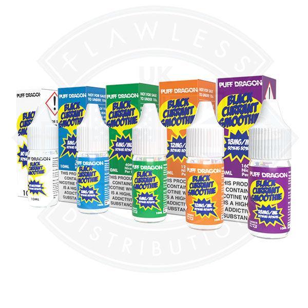 Puff Dragon Blackcurrant Smoothie E liquid 10ml