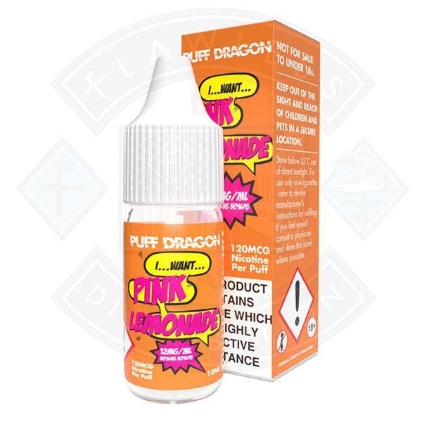 Puff Dragon Pink Lemonade E liquid 10ml