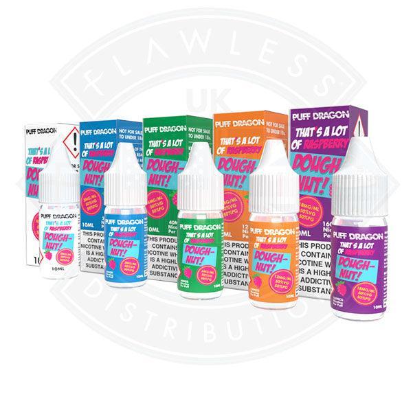 Puff Dragon Raspberry Doughnut E liquid 10ml