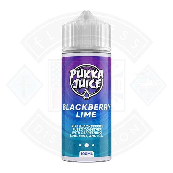 Pukka Juice Blackberry Lime 100ml 0mg Shortfill E-liquid