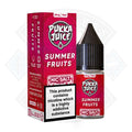 Pukka Juice - Nic Salt Summer Fruits 10ml 10mg E-liquid