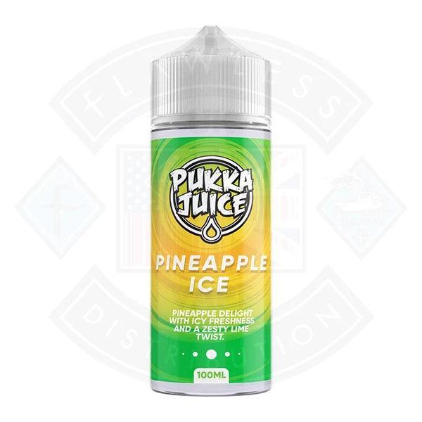 Pukka Juice Pineapple ICE 100ml 0mg Shortfill E-liquid