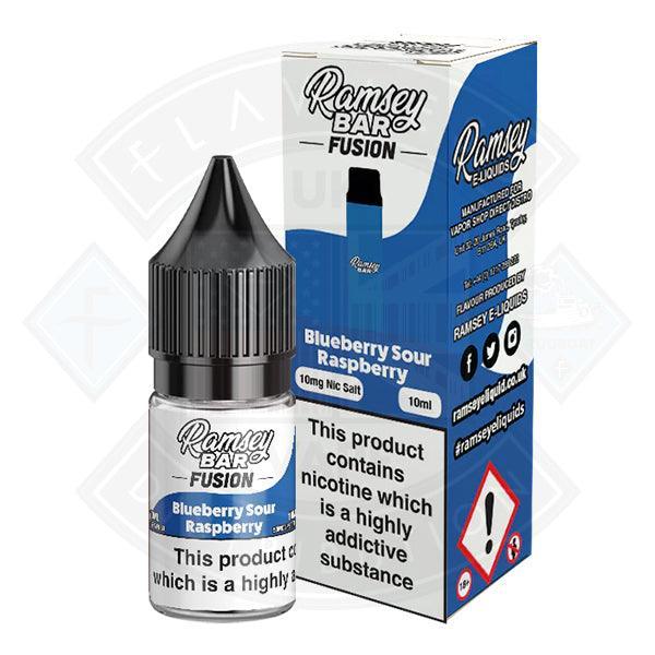 Ramsey Bar Fusion Nic Salt - Blueberry Sour Raspberry 10ml