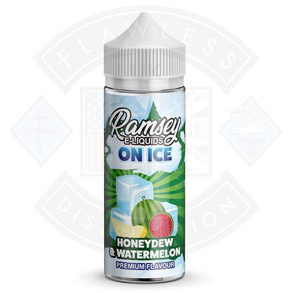 Ramsey E-Liquids on Ice - Honeydew & Watermelon 0mg 100ml Shortfill