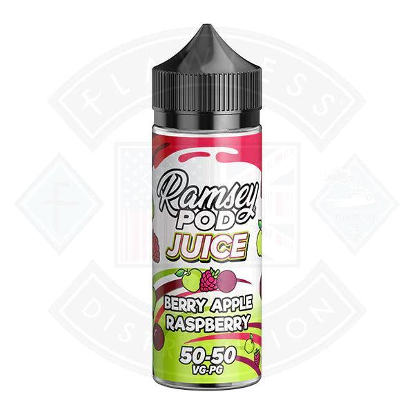 Ramsey Pod Juice Berry Apple Raspberry 0mg 100ml Shortfill