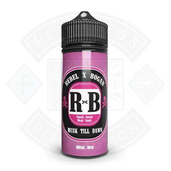 Rebel x Bogan - Musk Till Dawn 100ml 0mg shortfill e-liquid