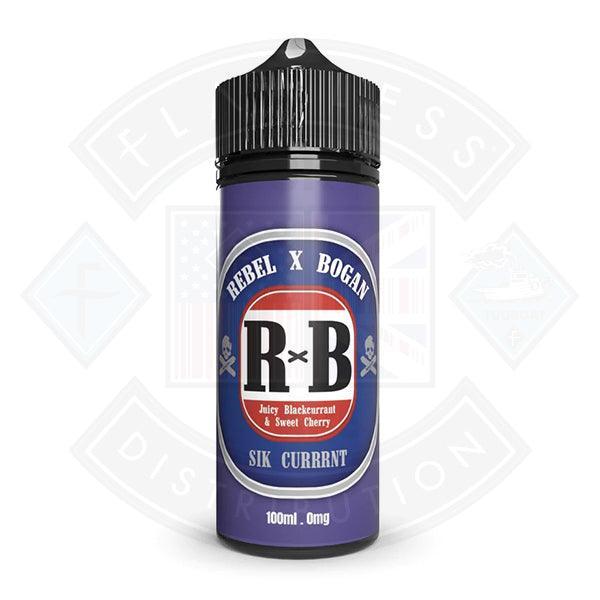 Rebel x Bogan - Sik Currrnt 100ml 0mg shortfill e-liquid