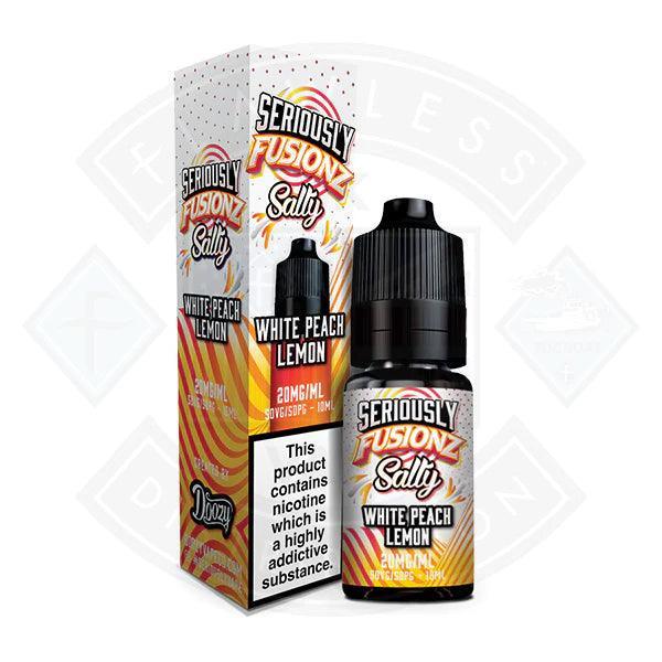 Seriously Fusionz Salts White Peach Lemon Nic Salts