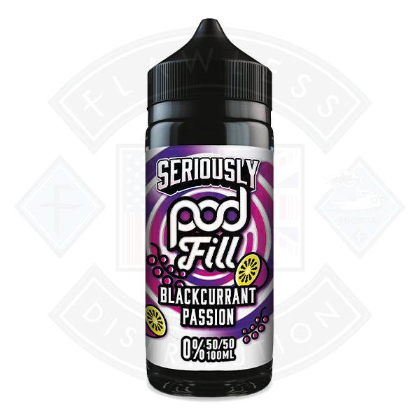 Seriously Pod Fill - Blackcurrant Passion 0mg 100ml E-liquid
