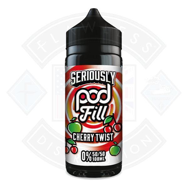 Seriously Pod Fill - Cherry Twist 0mg 100ml E-liquid