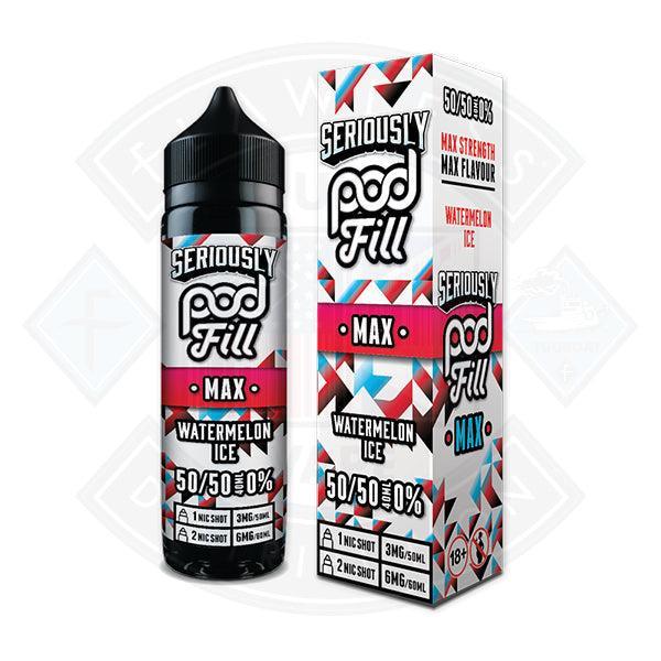 Seriously Pod Fill MAX - Watermelon Ice 40ml 0mg Shortfill E-Liquid