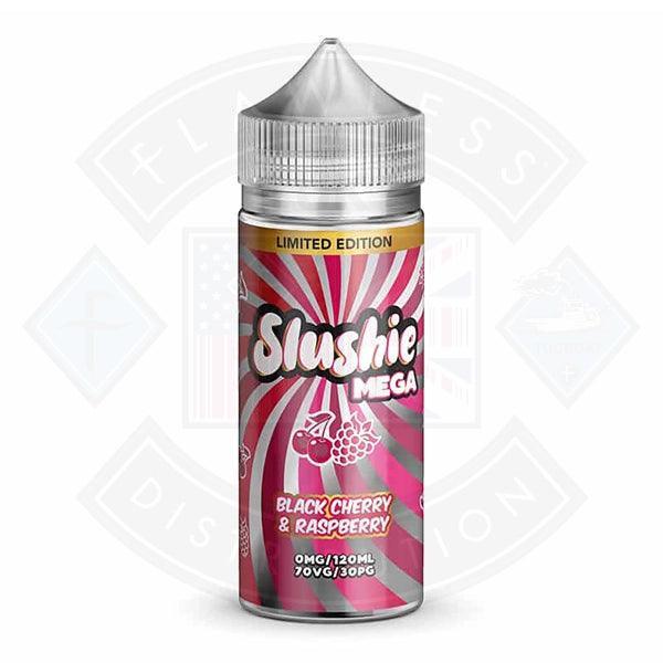 Slushie Mega Limited Edition Black Cherry and Raspberry 0mg 100ml Shortfill