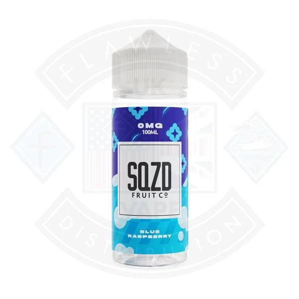 SQZD Blue Raspberry 0mg 100ml Shortfill