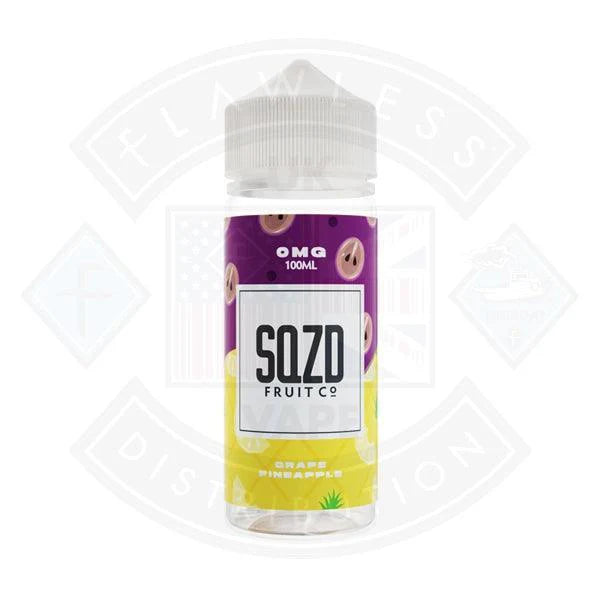 SQZD Grape Pineapple 0mg 100ml Shortfill