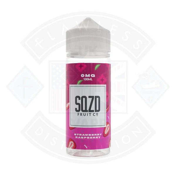 SQZD Strawberry Raspberry 0mg 100ml Shortfill