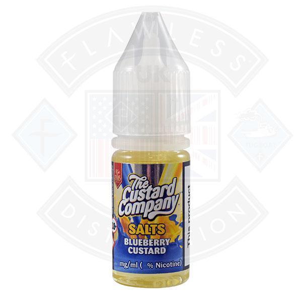 The Custard Company Nic Salt- Blueberry Custard 10ml E-liquid