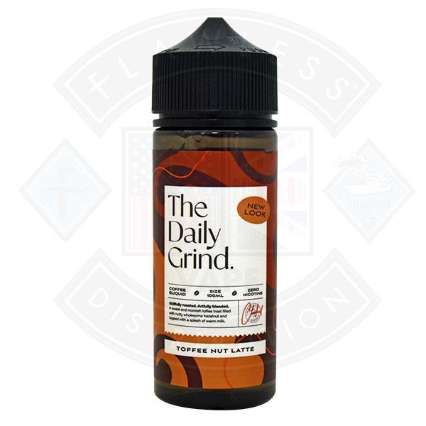 The Daily Grind Toffee Nut Latte (New Look) 0mg 100ml Shortfill