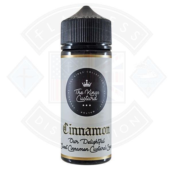 The Kings Custard - Cinnamon 0mg 100ml Shortfill