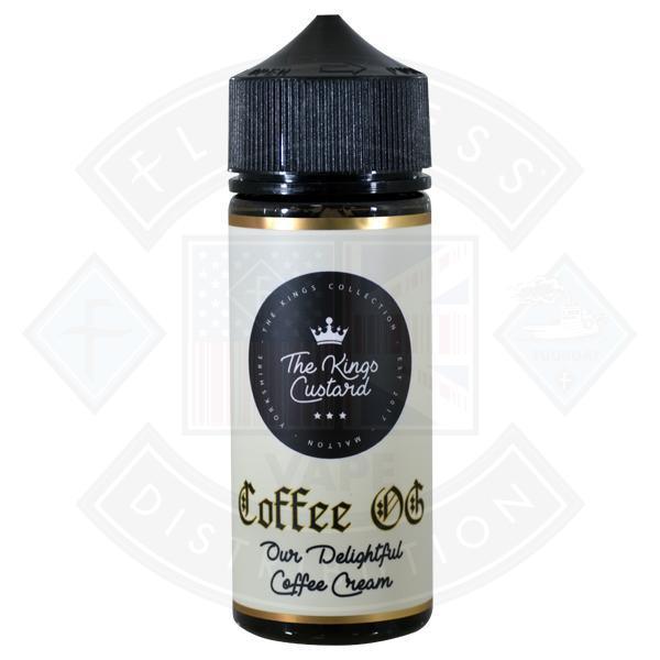 The Kings Custard - Coffee OG  0mg 100ml Shortfill