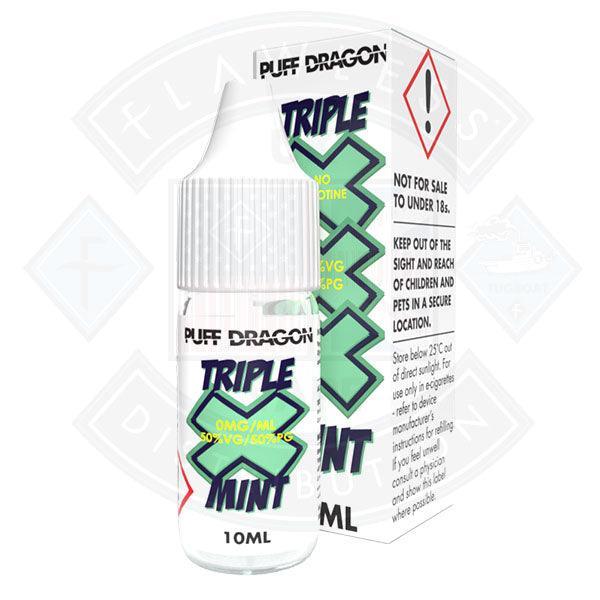 Triple X Mint by Puff Dragon TPD Compliant - 10ml