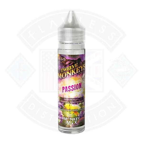 Twelve Monkeys Oasis - Passion 50ml E-Liquid