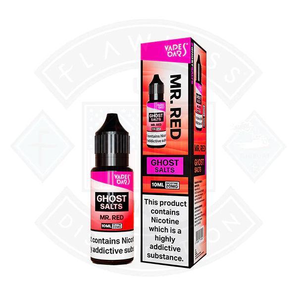 Vapes Bars Ghost Mr Red Nic Salt 10ml