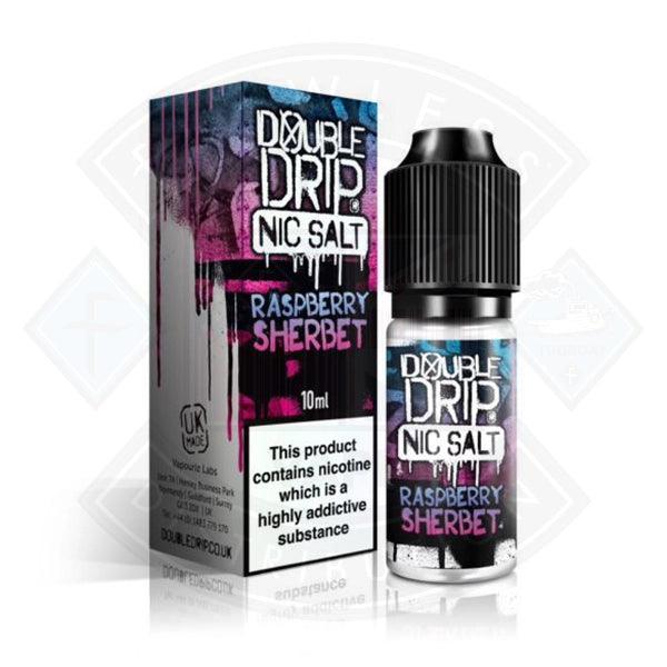Vapouriz Double Drip Nic Salt Raspberry Sherbet 10ml E-liquid