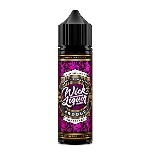Wick Liquor Ardour Shattered 0mg 50ml Shortfill E-liquid