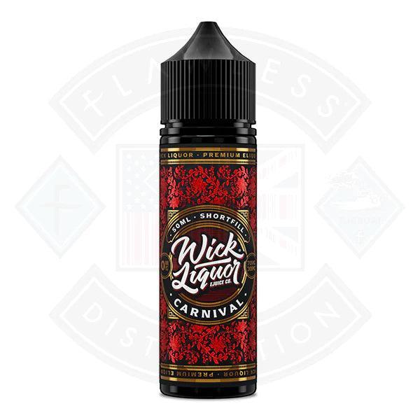 Wick Liquor Carnival 0mg 50ml Shortfill E-liquid