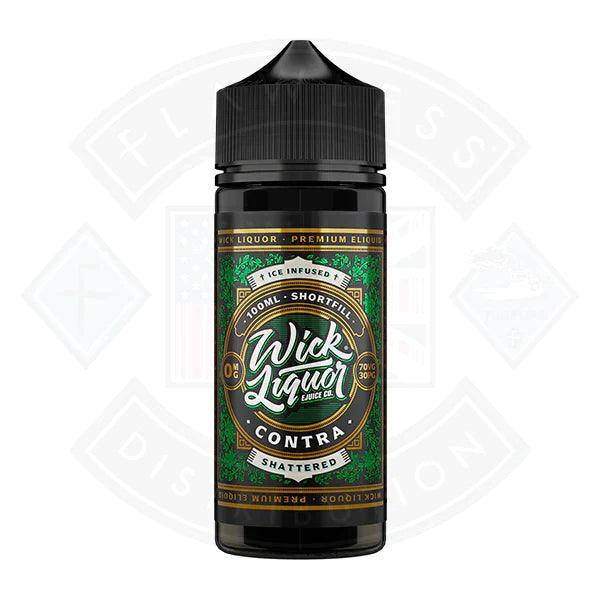 Wick Liquor Contra Shattered 0mg 100ml Shortfill E-liquid