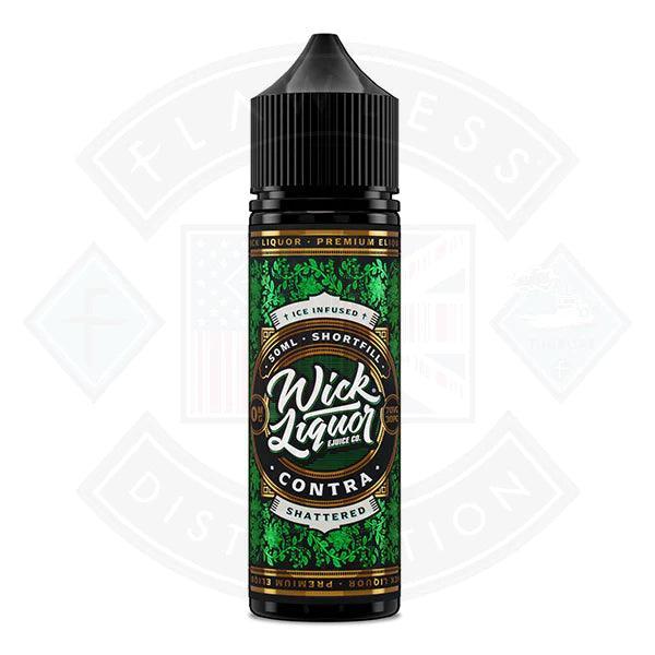 Wick Liquor Contra Shattered 0mg 50ml Shortfill E-liquid