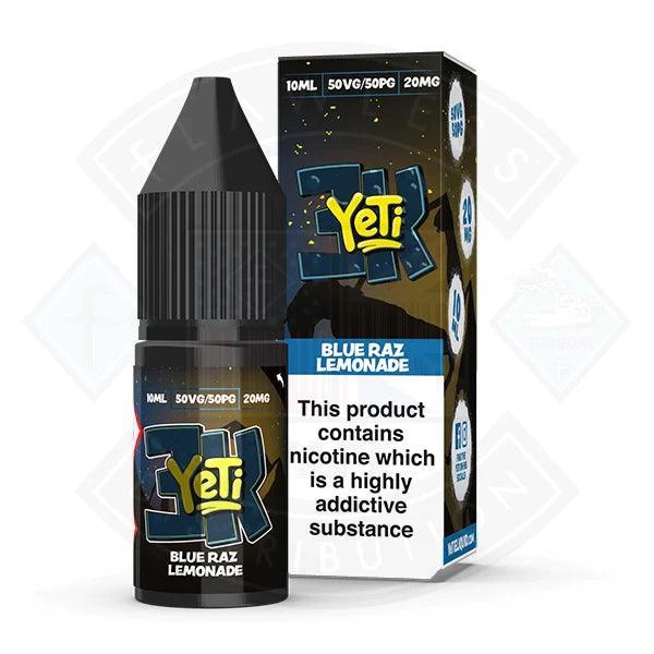 Yeti 3k Bar Salt Blue Razz Lemonade 10ml E-liquid