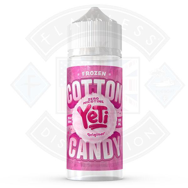 Yeti Cotton Candy Frozen Original 0mg 100ml Shortfill
