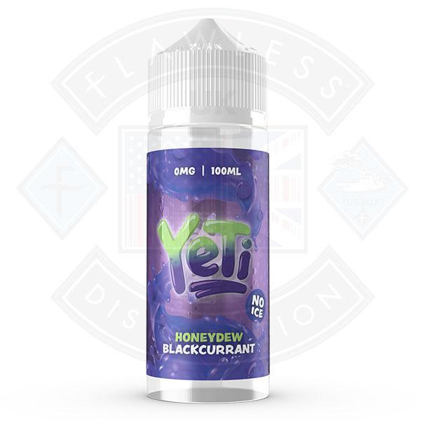 Yeti Defrosted - Honeydew Blackcurrant No Ice 100ml 0mg Shortfill E-Liquid