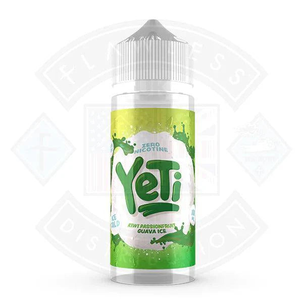 Yeti Ice Cold Kiwi Passionfruit Guava 0mg 100ml Shortfill E-Liquid