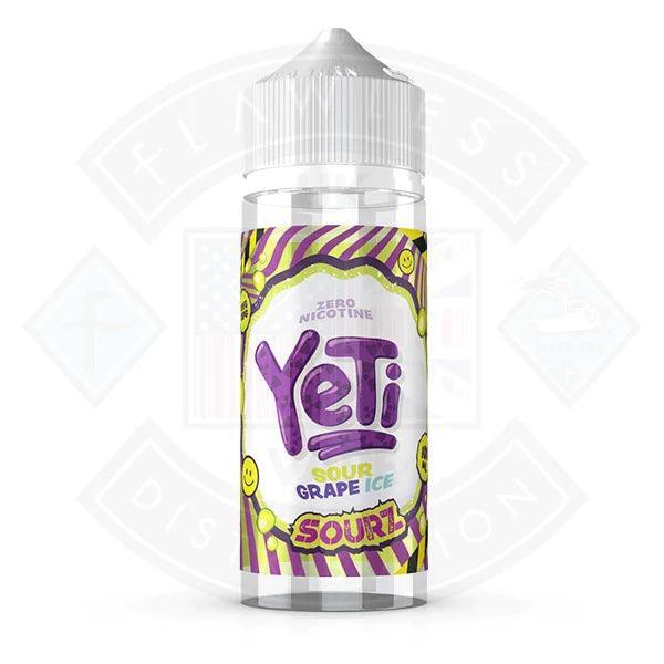 Yeti Sourz Grape Ice 0mg 100ml Shortfill E-Liquid