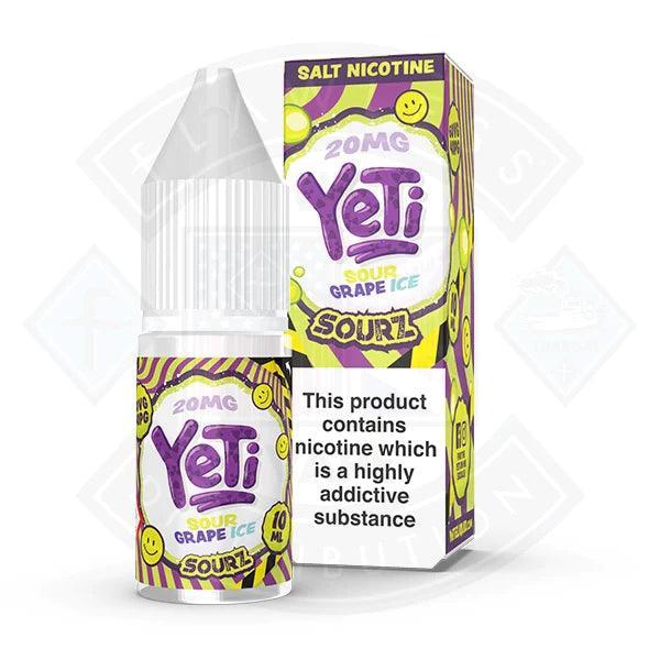 Yeti Sourz Grape Ice 10ml E-Liquid